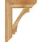 Ekena Millwork Imperial Slat Rough Sawn Bracket w/ Offset Brace, Western Red Cedar, 8"W x 26"D x 34"H BKT0806X26X34IMP06RWR - alternate 3